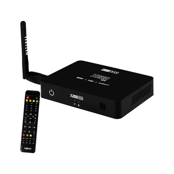 RECEP.NET FREE X-200+ TV CABO USB/HD