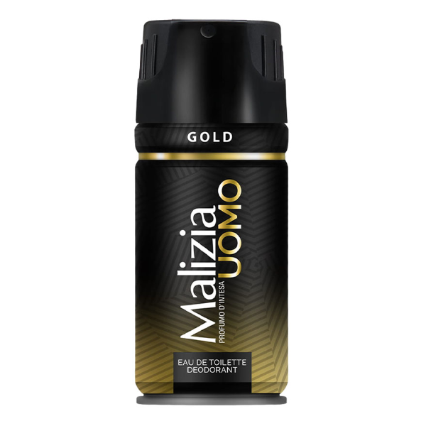 DESODORANTE SPRAY MALIZIA UOMO GOLD 150ML